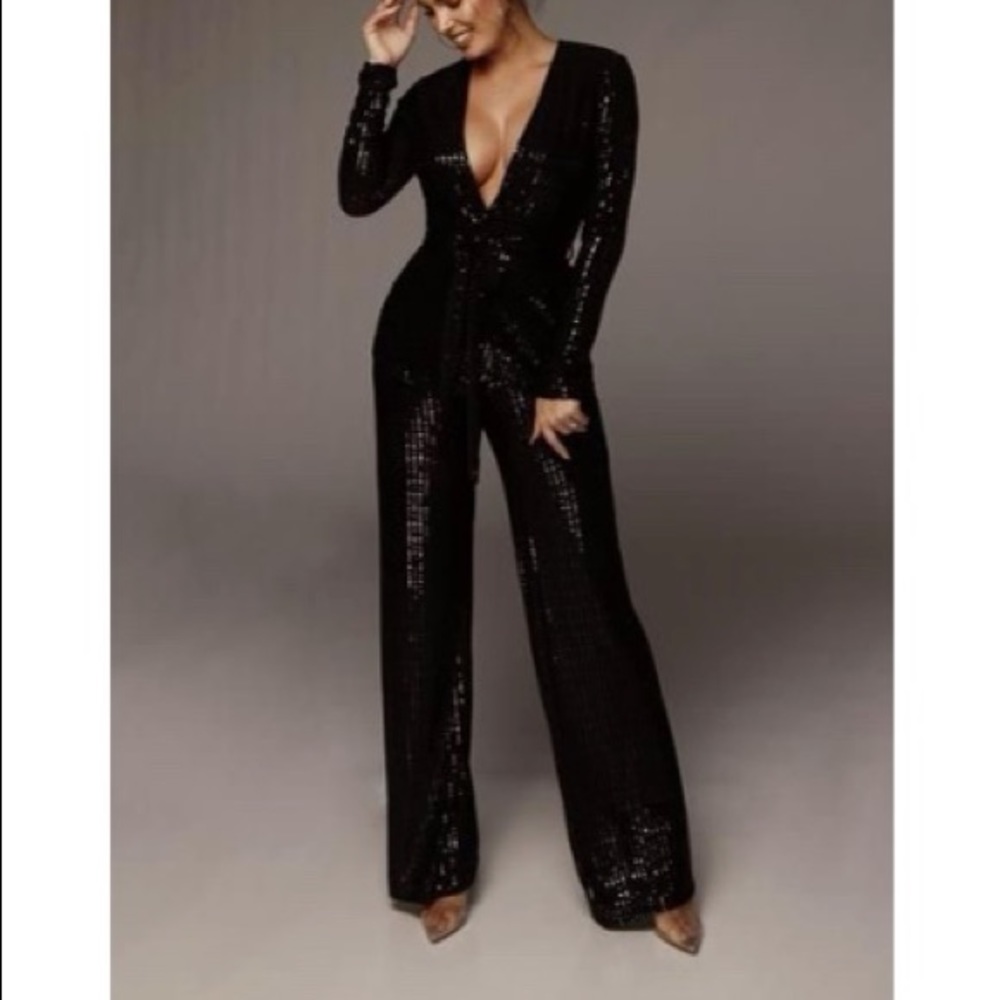 HOST PICK✨ BLACK SEQUIN PANTS